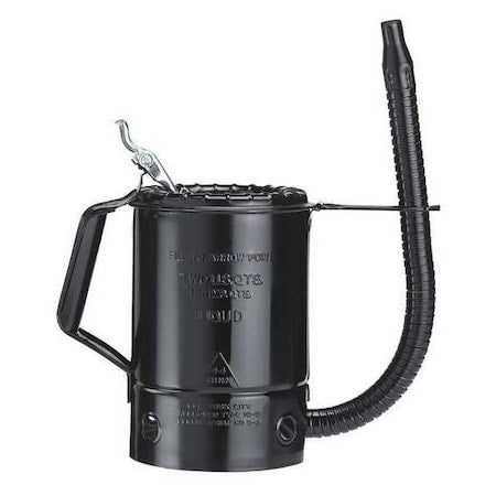 Painted Measure,2 qt.,Steel,Black