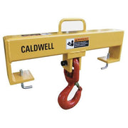 Forklift Beam,Swivel Hook,Cap 10,000 lb