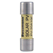 Solar Fuse, PV-F Series, 8A, Fast-Acting, Not Rated, Cylindrical