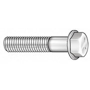 Grade 8, 1/2"-13 Flange Bolt, Black Phosphate Steel, 3-1/2 in L, 25 PK