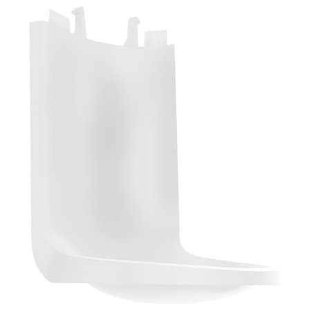 Drip Tray,3-7/8" Size,White,PK18