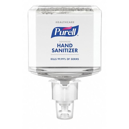 Hand Sanitizer, ES4 Series, Foam, Cartridge, 1,200 mL, Requires Dispenser, Clean, 2 PK