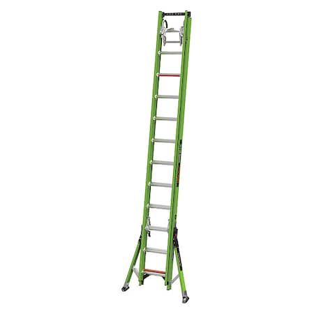 24 ft Fiberglass Extension Ladder, 375 lb Load Capacity
