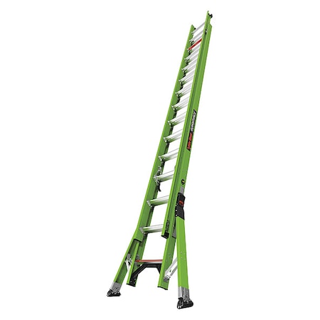 28 ft Fiberglass Extension Ladder, 375 lb Load Capacity