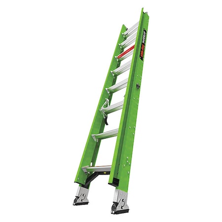 16 ft Fiberglass Extension Ladder, 375 lb Load Capacity