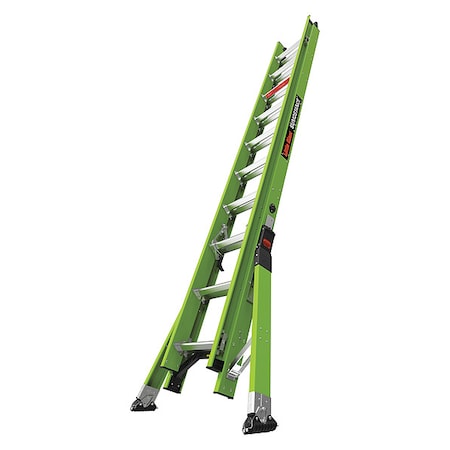 20 ft Fiberglass Extension Ladder, 375 lb Load Capacity