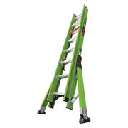 16 ft Fiberglass Extension Ladder, 375 lb Load Capacity