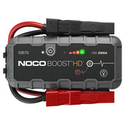 Portable Power Pack, Boosting, For 12 V DC Battery Volt, 100 A at 12V, USB, Plastic, GB70
