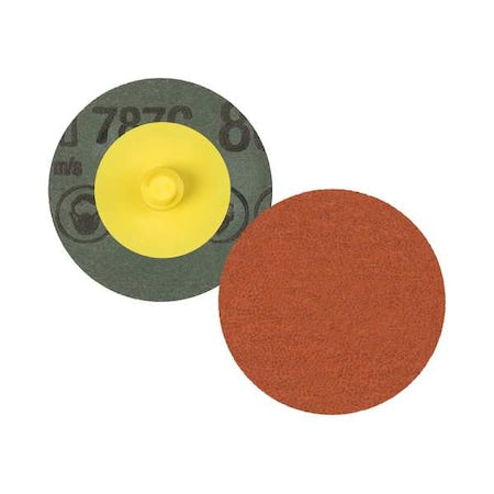 Fiber Discs,4" dia.,Abrasive Grit 80