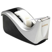 Scotch Desktop Tape Dispenser,Silver