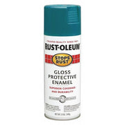 Spray Paint, Lagoon, Gloss, Solvent, 12 oz