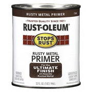 Interior/Exterior Paint, Primer, Rusty Metal, 1 qt