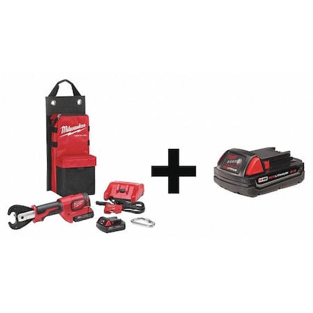 Crimping Tool,6 Tons,with Battery