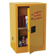 Hazardous Material Storage Cabinet, 16 gal, 1 Shelves, Steel, 23 in W x 45 1/2 in H x 18 in D
