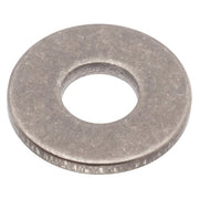 Flat Washer, For Screw Size #4 ,Titanium Plain Finish, 5 PK