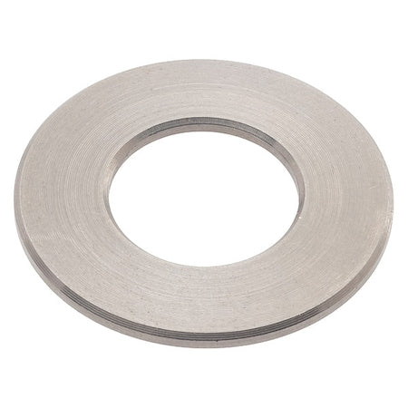Flat Washer, For Screw Size 1/4 in ,Titanium Plain Finish, 5 PK