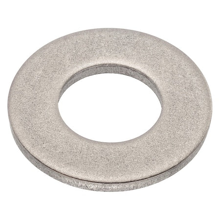 Flat Washer, For Screw Size 5/16" ,Titanium Plain Finish, 5 PK