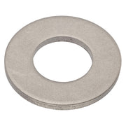 Flat Washer, For Screw Size 3/8 in ,Titanium Plain Finish, 5 PK