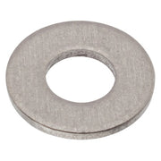 Flat Washer, For Screw Size M2.5 ,Titanium Plain Finish, 5 PK