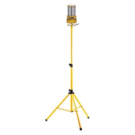 Temporary Job Site Light,15000 lm,Bk/Yl