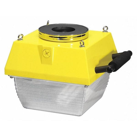 Temporary Job Site Light,6000 lm,Bk/Yl