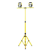 Temporary Job Site Light,2880 lm,Bk/Yl