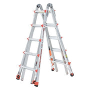 Multipurpose Ladder, 19 ft, Aluminum, 300 lb Load Capacity
