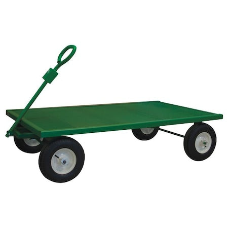 Wagon Truck,800 lb. Ld Cap.,Green,16 ga