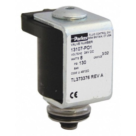 Valve Coil,24VDC,1/4" Tab Connection,8W