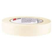 Masking Tape,1 in. W x 60 yd. L, 0.94 in W x 60.1 yds L, 4.4 mil Thick, Natural Rubber Adhesive