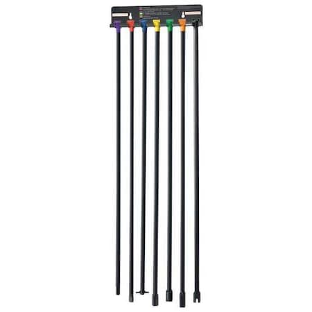Spare Tire Tool Set,Hex Head,7 Pieces