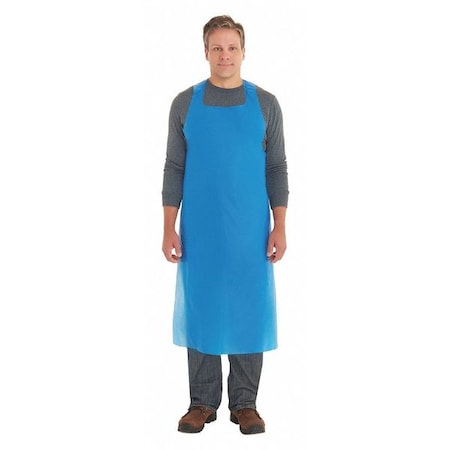 Alphatec Disposable Apron, Polyethylene, 1.25 mil Thick, 46 in Long, Universal Size, PK100