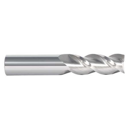 End Mill,1/2 3FL 42 SPNF,1-1/4 LOC SQ