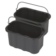 Sanitizing Caddy,10 qt.,Black
