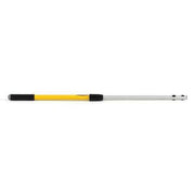 20" to 40" Push In Extension Handle, Yellow, Aluminum