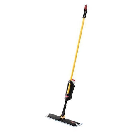 Spray Mop, Hook-and-Loop Connection, Yellow