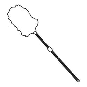 30 in to 42 in L Duster, Black, Lambswool