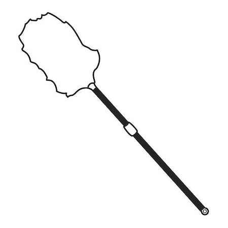 30 in to 42 in L Duster, Black, Lambswool