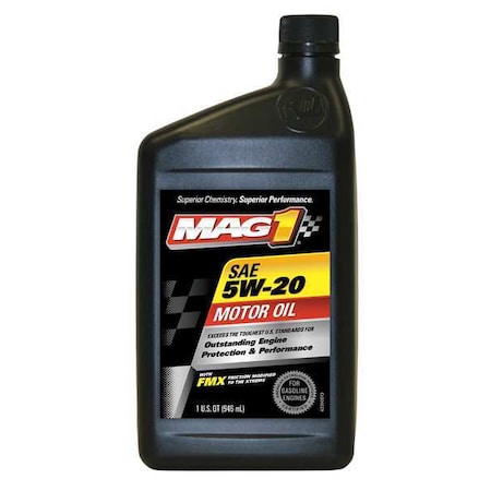 Motor Oil, 5W-20, 1 Qt.