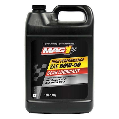 Gear Oil, 1 gal, Jug, Brown