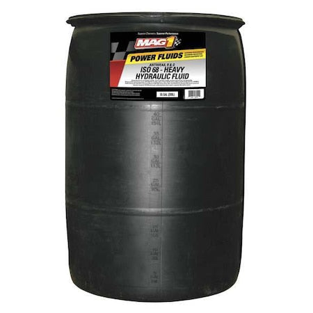 55 gal Drum, Hydraulic Oil, 68 ISO Viscosity, Not Specified SAE