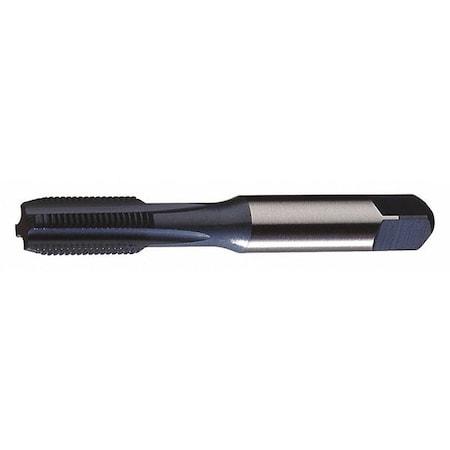 Straight Flute Straight Flute Tap, M12-1.75, Semi-Bottoming, Metric, High Speed Steel, 4