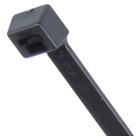 Post Locks,1/4" L,Black,PK30