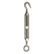 Netting Turnbuckle,1/2" L,Silver,PK10