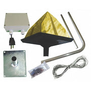 Eagle Eye Deterrent,7-1/2" L,Gold