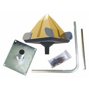 Eagle Eye Deterrent,8-1/2" L,Gold