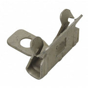 Netting Bracket,1" L,Silver,PK100