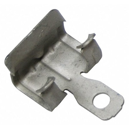 Netting Bracket,1-1/2" L,Silver,PK100