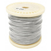 Netting Perimeter Cable,5" L,Silver