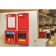 Lockout Station, Unfilled, Steel, 31" H
